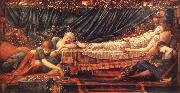 Burne-Jones, Sir Edward Coley Sleeping Beauty Sweden oil painting artist